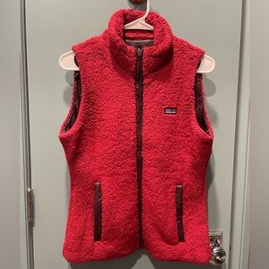 Patagonia Los Gatos Reversible Vest Medium (M) red-plum